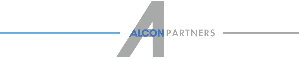 Alcon Partners Logo with Typography Transparent wide